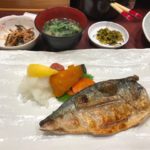 天神コア『味の正福』ランチで生サバ焼き定食・なすみそ定食を注文