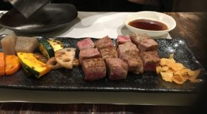 鉄板Dinning 芳（かぐわ）活オマール海老&黒毛和牛ステーキ!極コースは福岡市中央区高砂